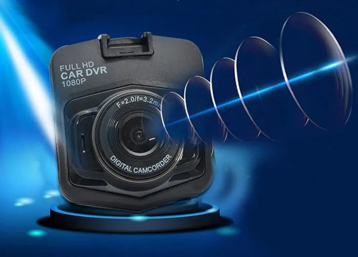 Podofo A1 mini car DVR camera dash cam with 2.4 inch LCD and 170 degree lens in black colour