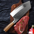 320mm stainless steel kitchen knife with forged 40cr13 steel blade