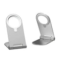 Silver vertical adjustable magnetic phone bracket for iPhone 12 series car mounting
