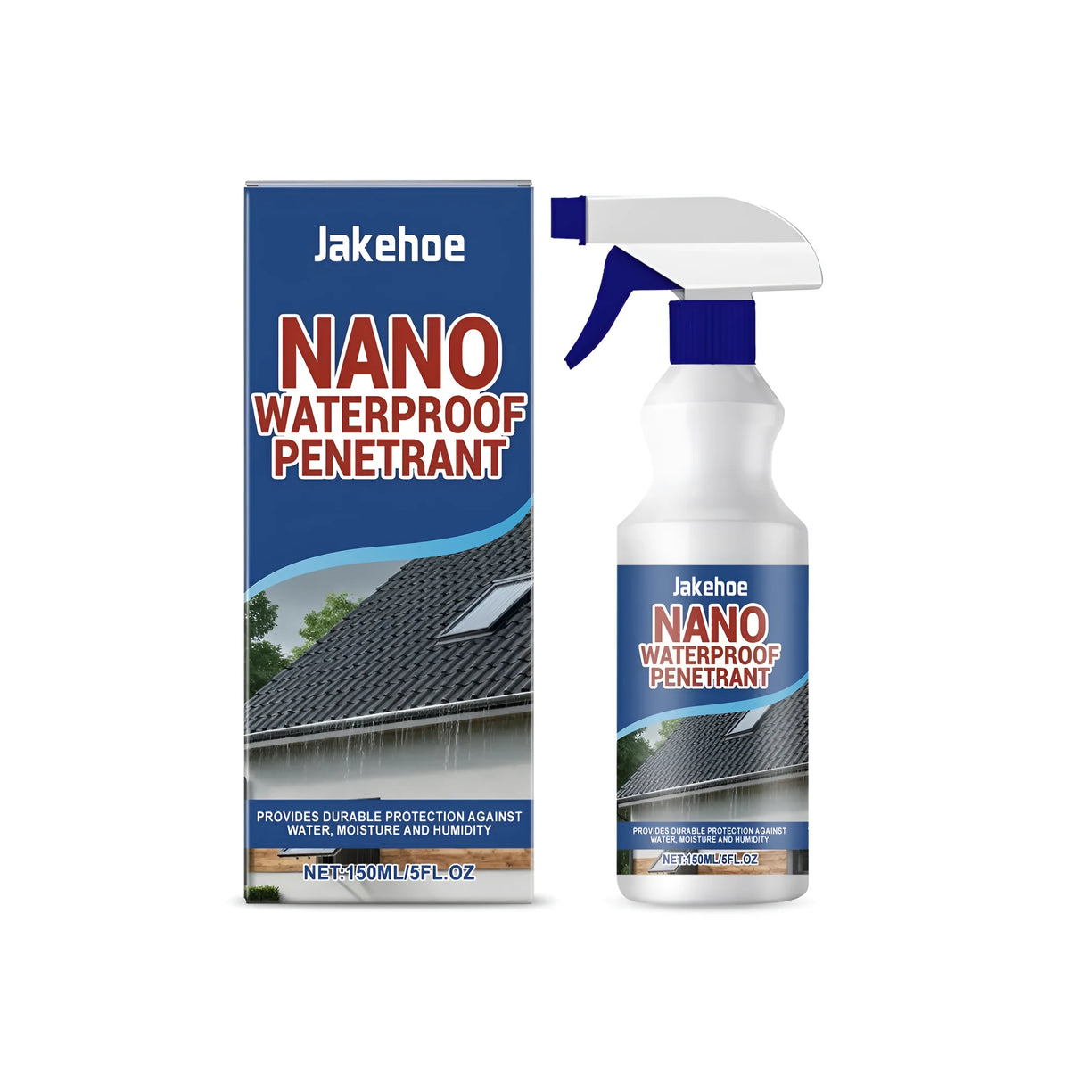Nano waterproof penetrant spray 150ml bottle with trigger spray nozzle