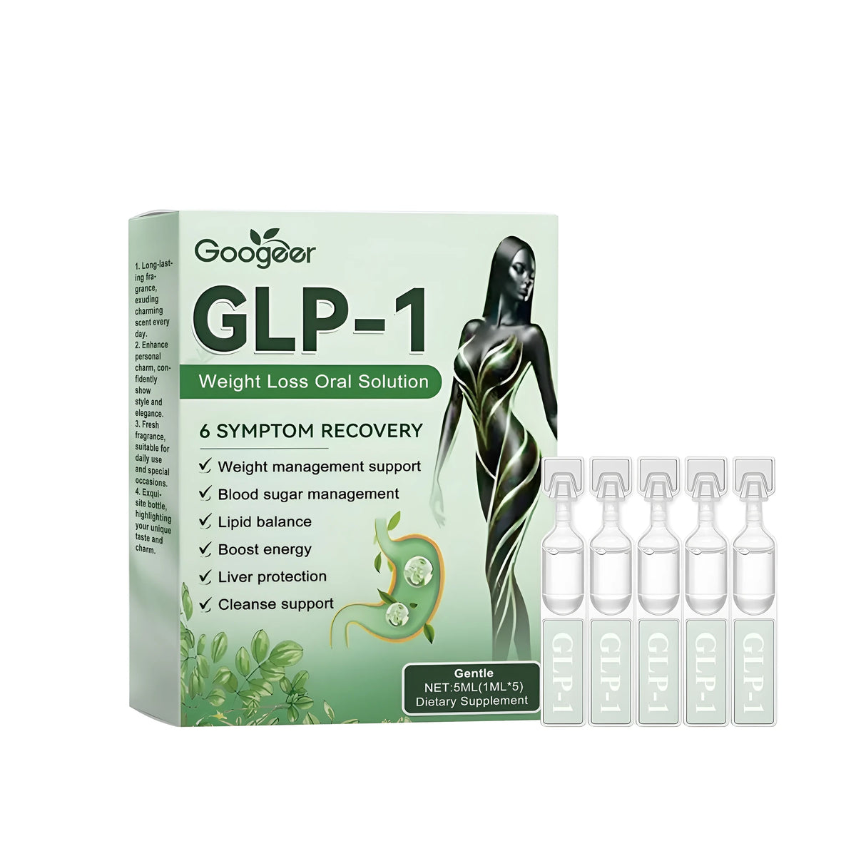 Healthy Body Balance Drops 5ml bottle with traditional Chinese medicine extract and vitamin B1