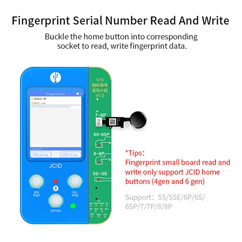 V1SE Pro plastic diagnostic detector for iPhone screen and board testing.