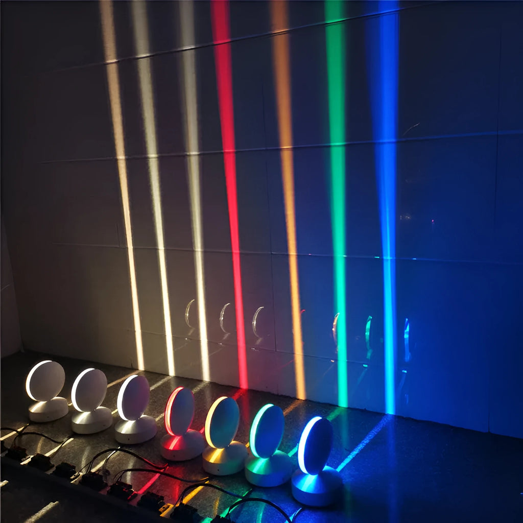 Corridor modern lighting spotlight bar wall lamp with LED and glass lens in white colour