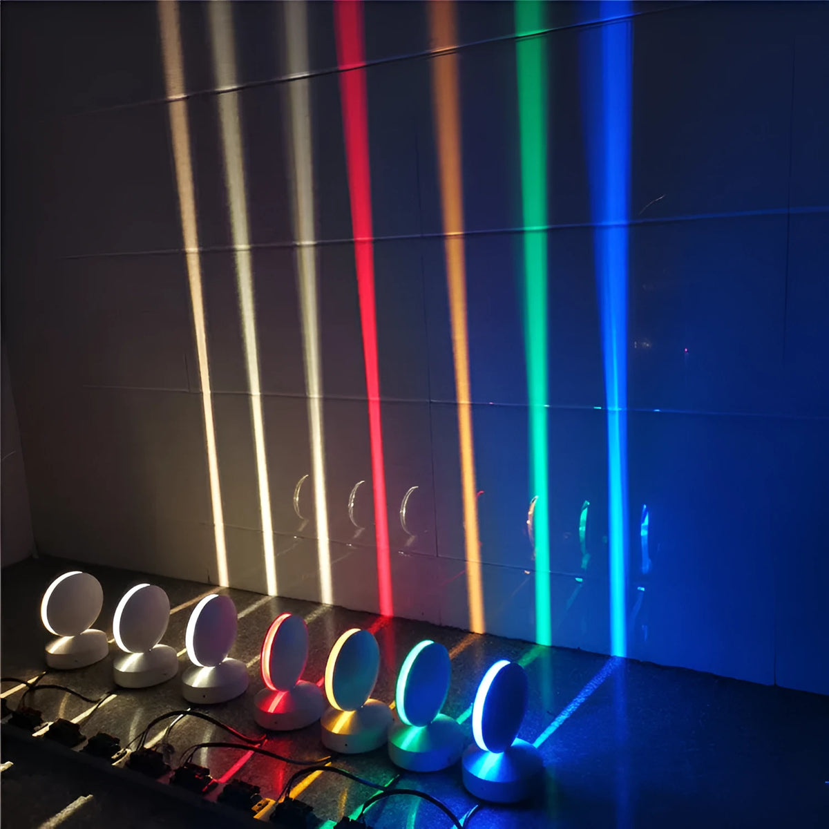 Corridor modern lighting spotlight bar wall lamp with LED and glass lens in white colour