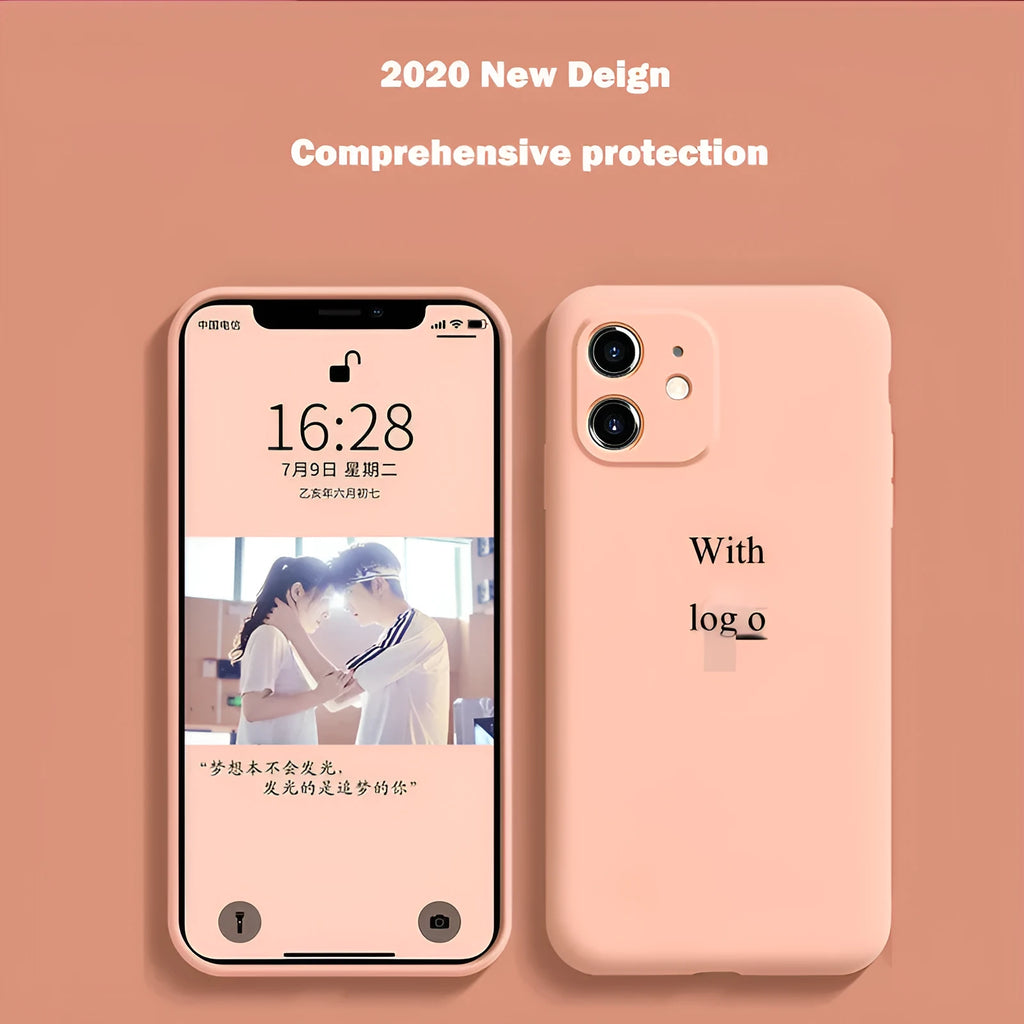 Silicone protective case for iPhone 11 series shown in one of seven solid colour options.