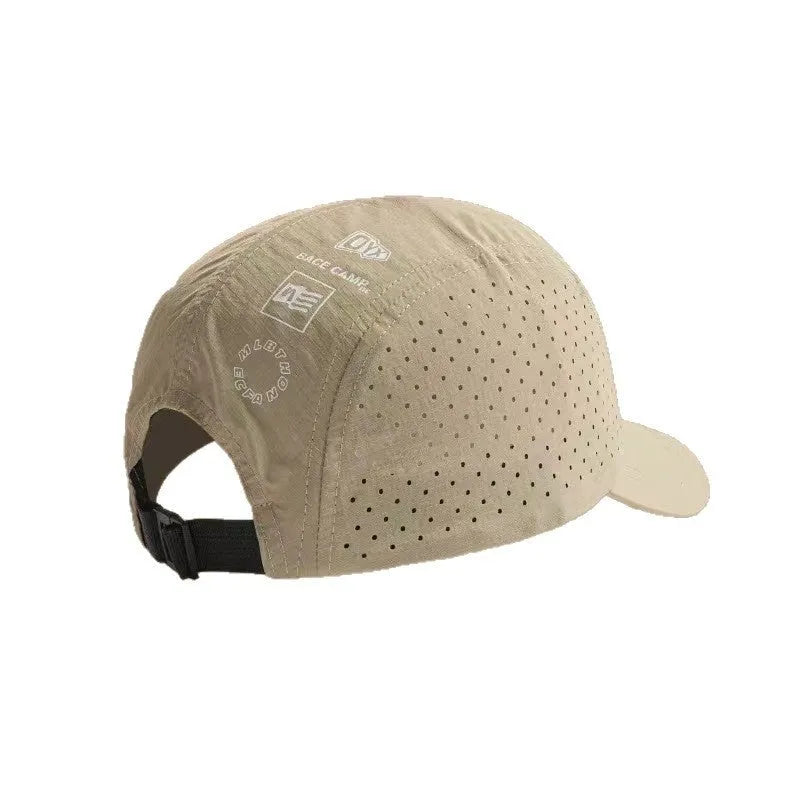 Men's adjustable acrylic mesh baseball cap in dome crown design for summer wear