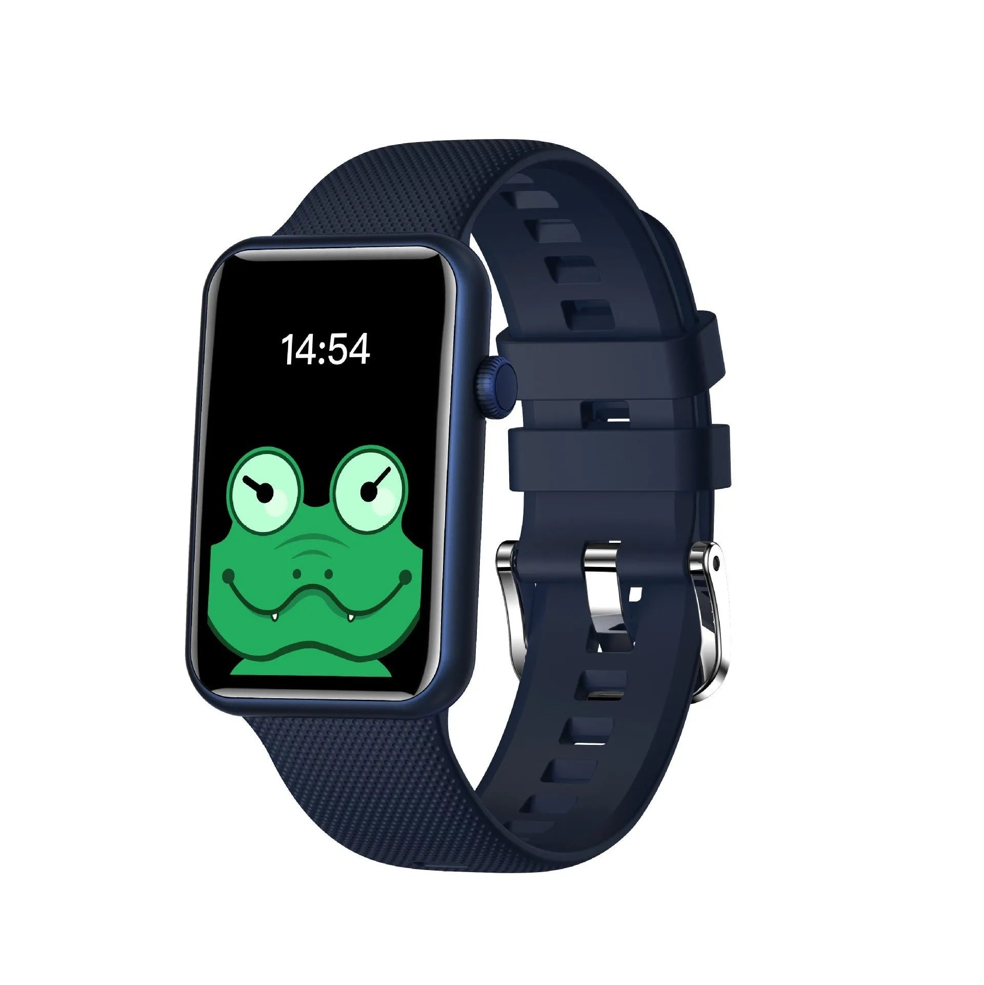 Aluminium alloy smart watch with body temperature monitoring and Bluetooth calling on wrist