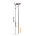 Digital food thermometer with stainless steel probe for oven, oil and liquid temperature measurement
