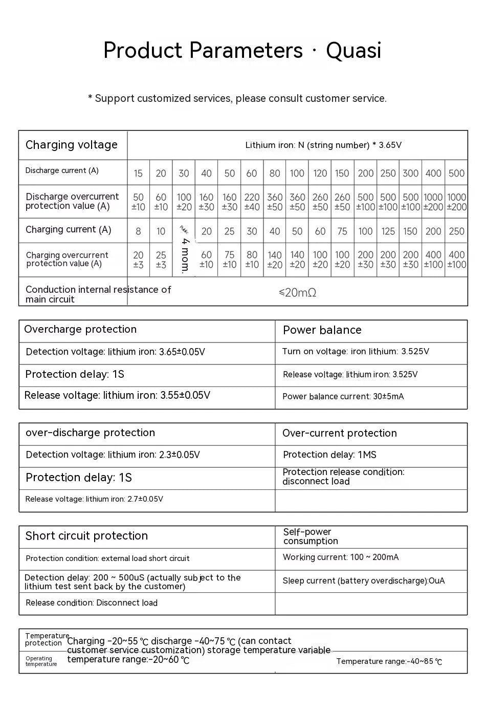 Dali lithium iron phosphate 4S 12V battery protection circuit board with optional cooling fan