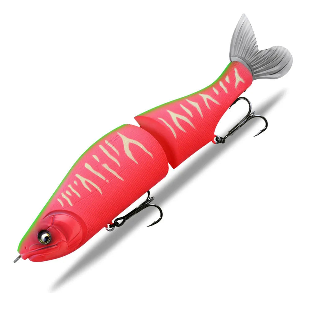 185mm multi-colour plastic bass fishing swimming lure for casting