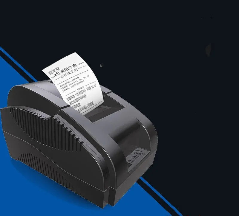 Bluetooth thermal printer for takeaway orders with USB interface and 58mm paper roll