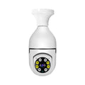 Wireless WiFi bulb security camera with full colour night vision and 1080p HD resolution