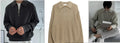 Long-sleeved solid colour sweater coat in polyester, available in khaki grey black