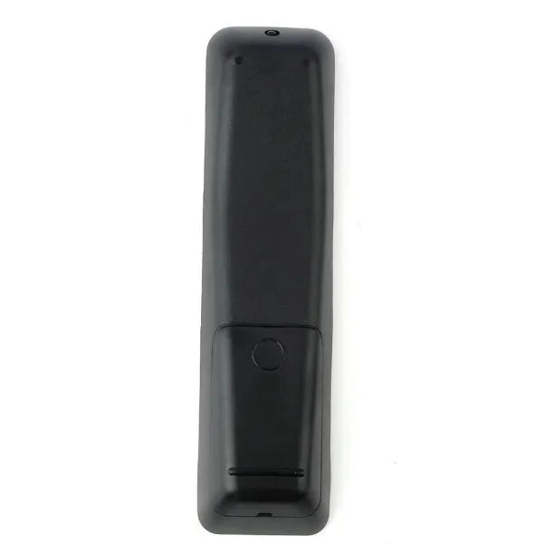 Black plastic universal remote control for Philips Blu-ray disc player BDP7500/98, 18.5 x 4.7cm