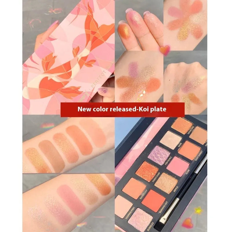 Explorer twelve-colour animal eye shadow palette showing multiple animal-inspired design options
