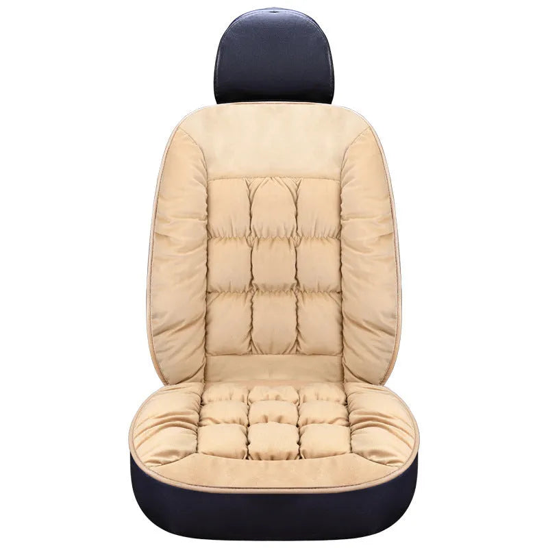 Car seat cushion autumn winter thick short plush single seat mat pad 50cm width 125cm length
