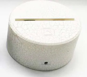 Modern lotus-shaped LED night light with acrylic shade and touch control