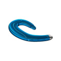 Single ear Bluetooth headset for driving in black, blue, and red colour options