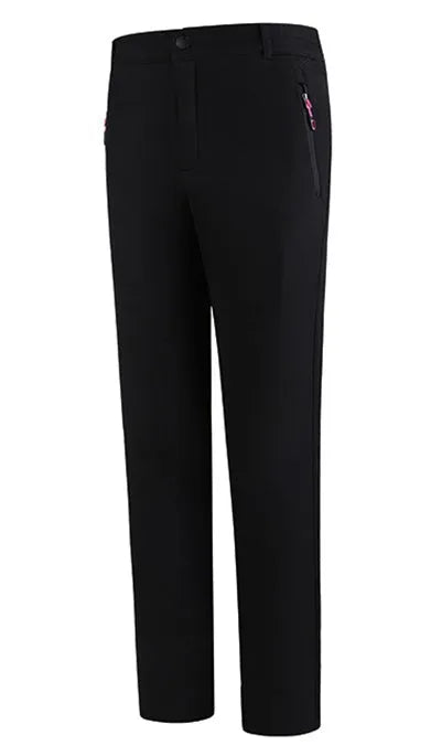 Unisex waterproof breathable trousers in black and grey for men and women sizes L to 5XL