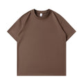Pure cotton loose fit unisex t-shirt in multiple colours with short sleeves and printed design