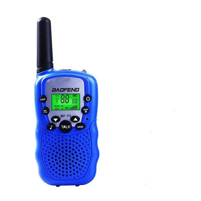 Children's walkie talkie set in assorted colours with 22-channel capability