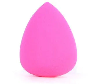 Beauty makeup sponge drops natural sponge powder puff 52x35mm in pink colour