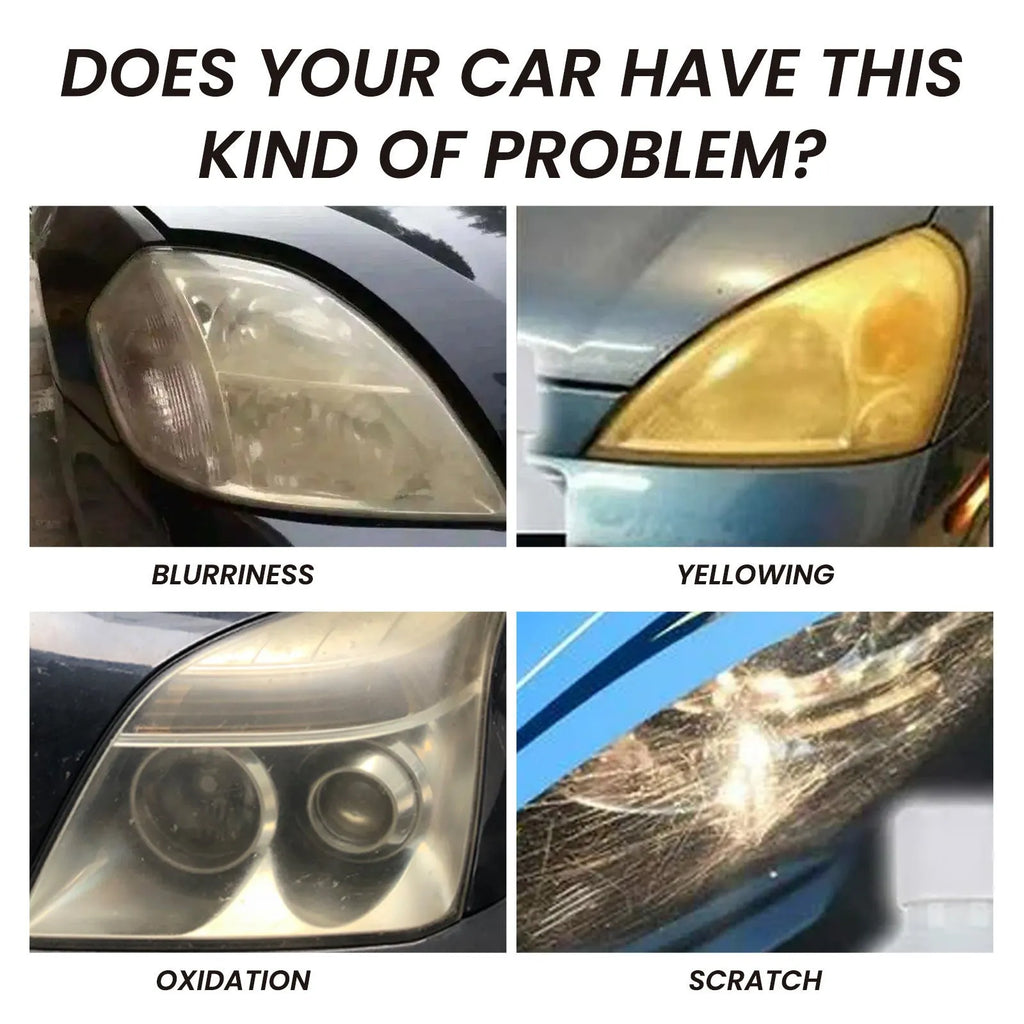 150ml car lamp repairing liquid bottle for headlight restoration with nano titanium oxide formula