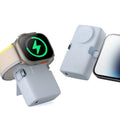 5000mAh wireless pocket charge power bank with plastic shell