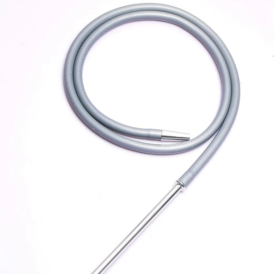 Modern aluminium hookah hose with silicone tubing in multiple colour options