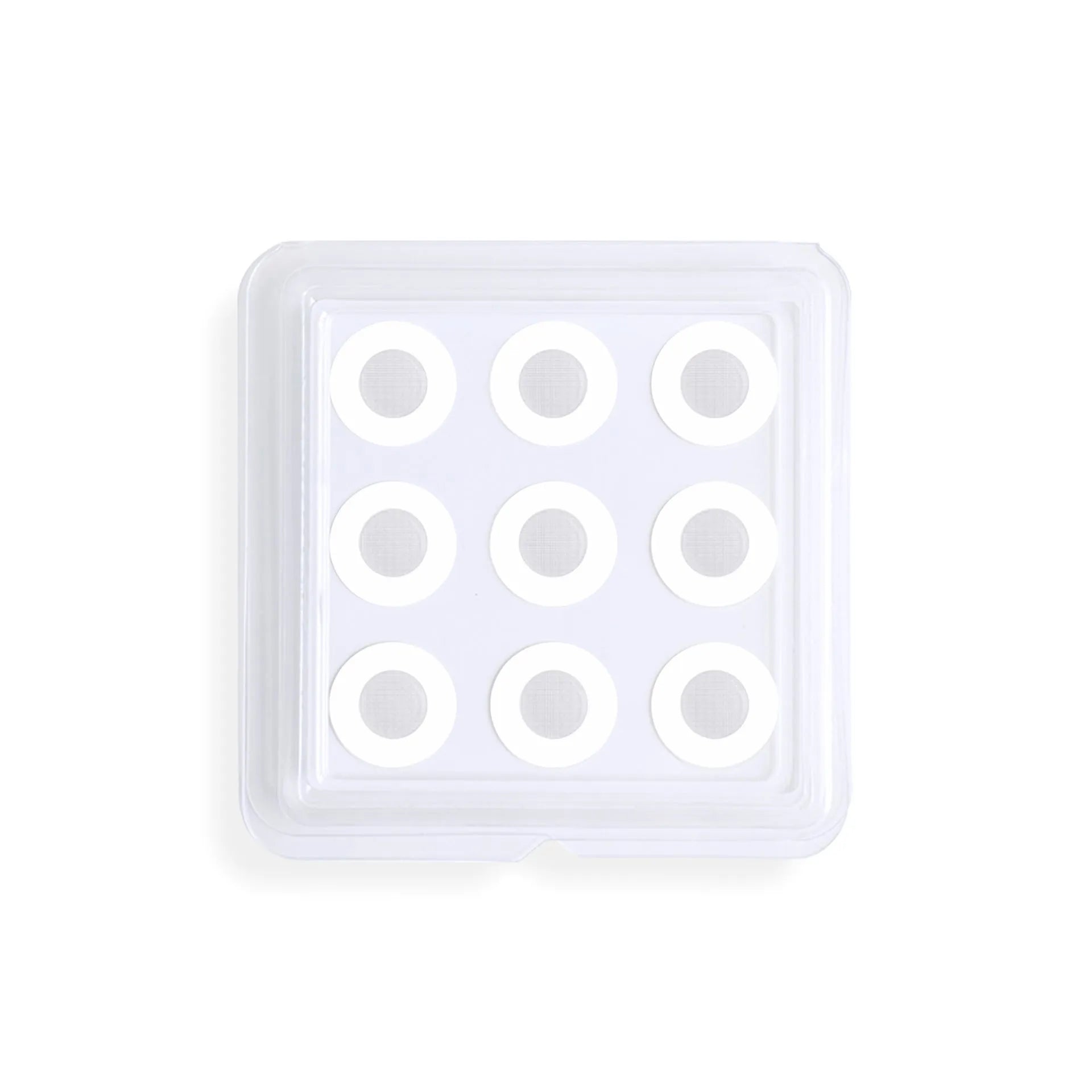 Transparent hydrocolloid acne patches with hyaluronic acid microcrystalline formula in single and multi-pack options