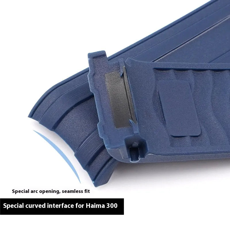 Original style Apple Watch replacement strap in multiple colours with silver buckle, shown in 20mm and 22mm sizes.