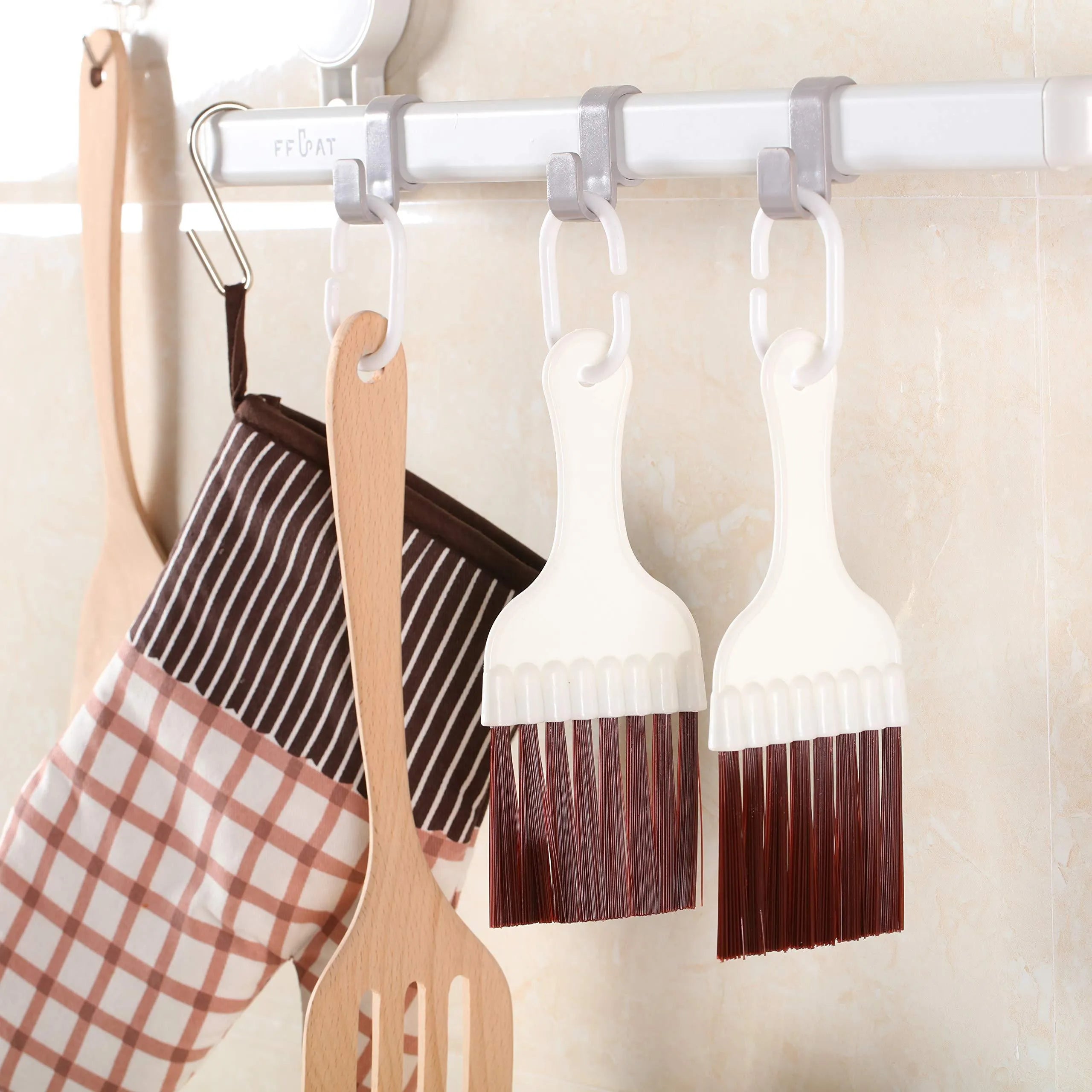 Stainless steel air conditioner fin comb and cleaning brush tool for radiator maintenance