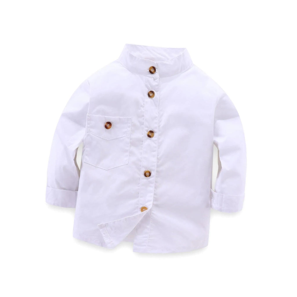Blue boy's formal suit set with blazer and trousers for children aged 8+ in European and American style
