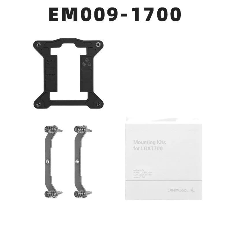 Intel LGA 1700 CPU water cooling radiator fastener kit with cleaning alcohol bag