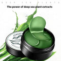 Seaweed collagen essence eye mask tablets in sheet form, 60-count pack