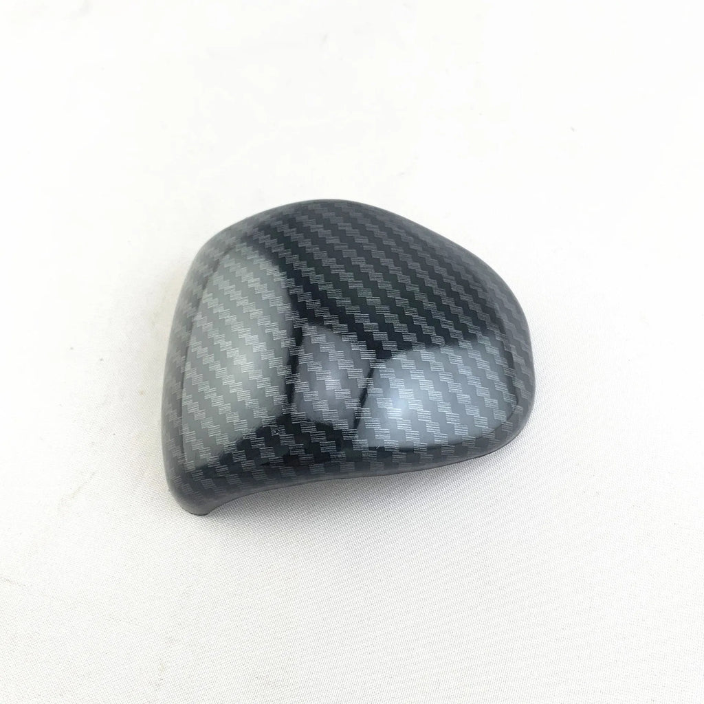 Carbon fibre pattern gear shift cover for car interior decoration