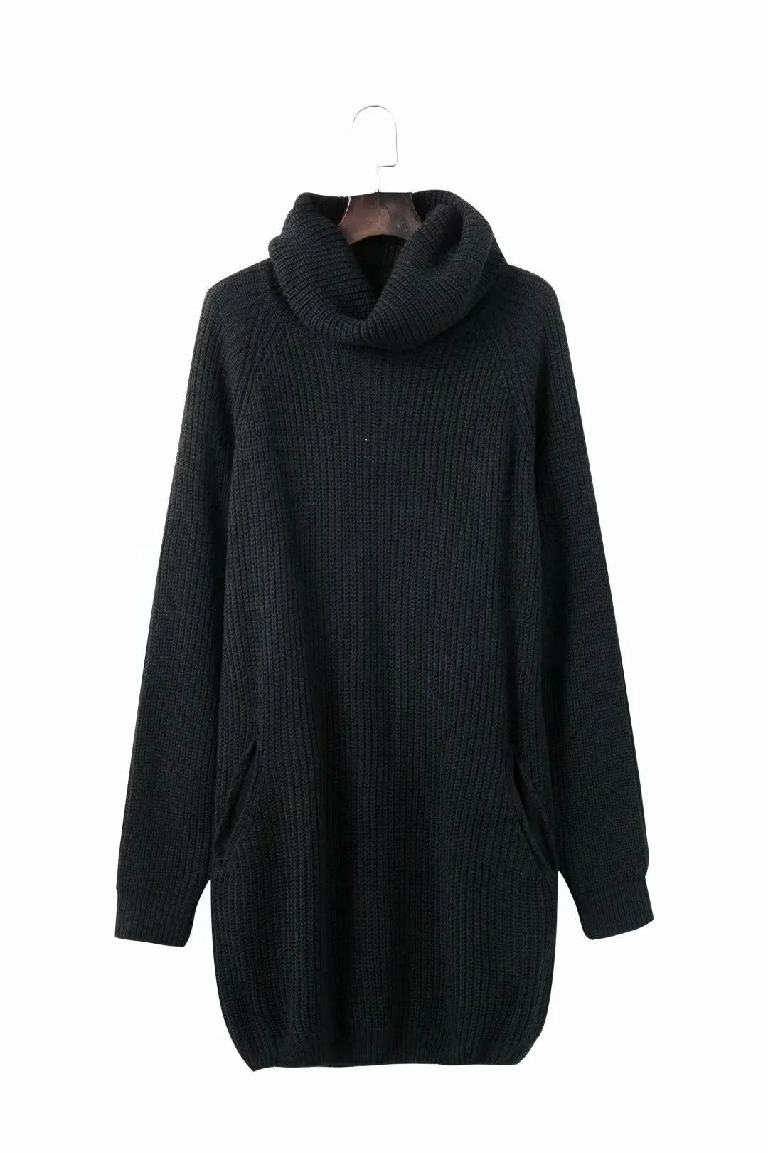 Lapel collar pullover sweater with chest pocket in imitation cashmere fabric
