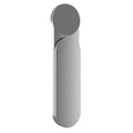 Silver aluminium alloy dual screen extension bracket holding mobile phone beside laptop