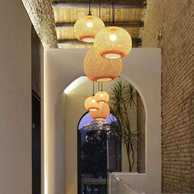 Pastoral style metal chandelier with multiple diameter options for bedrooms and leisure spaces
