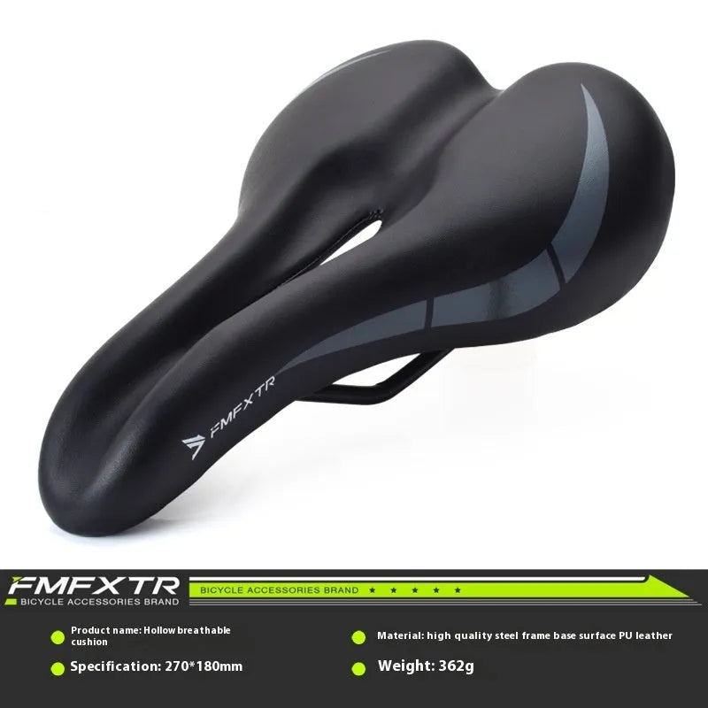 Bike saddle cushion with hollow design in 3147 colour, dimensions 270mm x 180mm