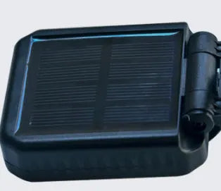 Flower-shaped solar LED ground lamp for garden lighting with colour-changing LEDs