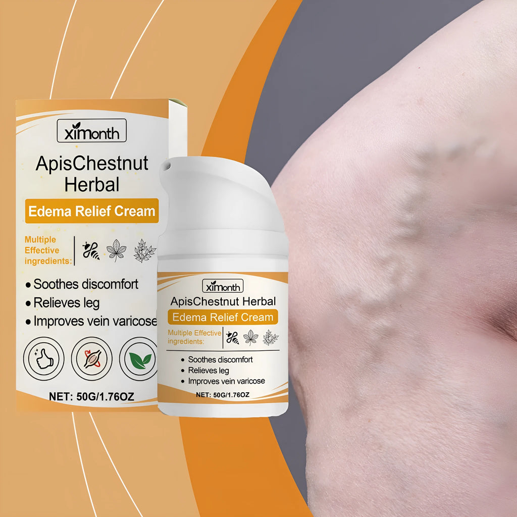 Jar of 50g moisturising neck cream with natural active ingredients for daily massage