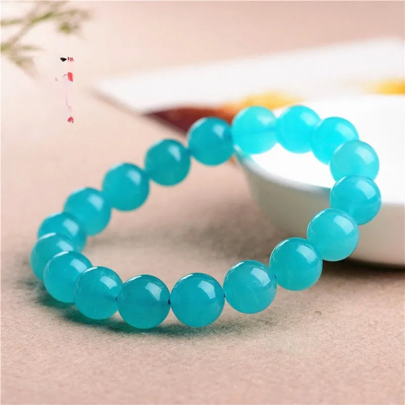 Grade 7A Amazonite natural scattered beads in multiple sizes for jewellery making