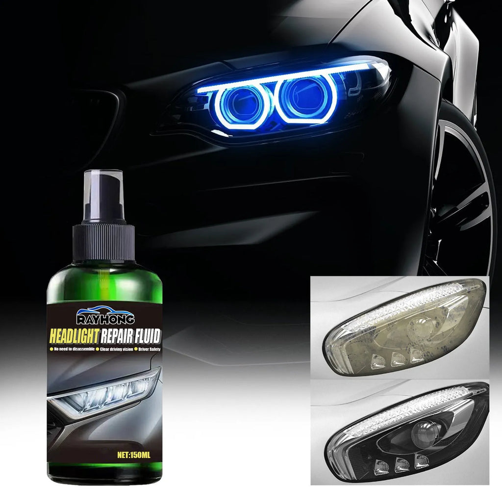 150ml car lamp repairing liquid bottle for headlight restoration with nano titanium oxide formula