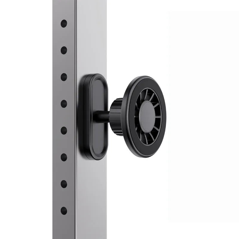Plastic outdoor photography bracket with double-sided magnetic clip for camera mounting