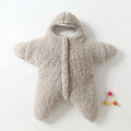 Cashmere baby sleeping bag with cotton interlayer in pink, grey, blue, or khaki for winter outings