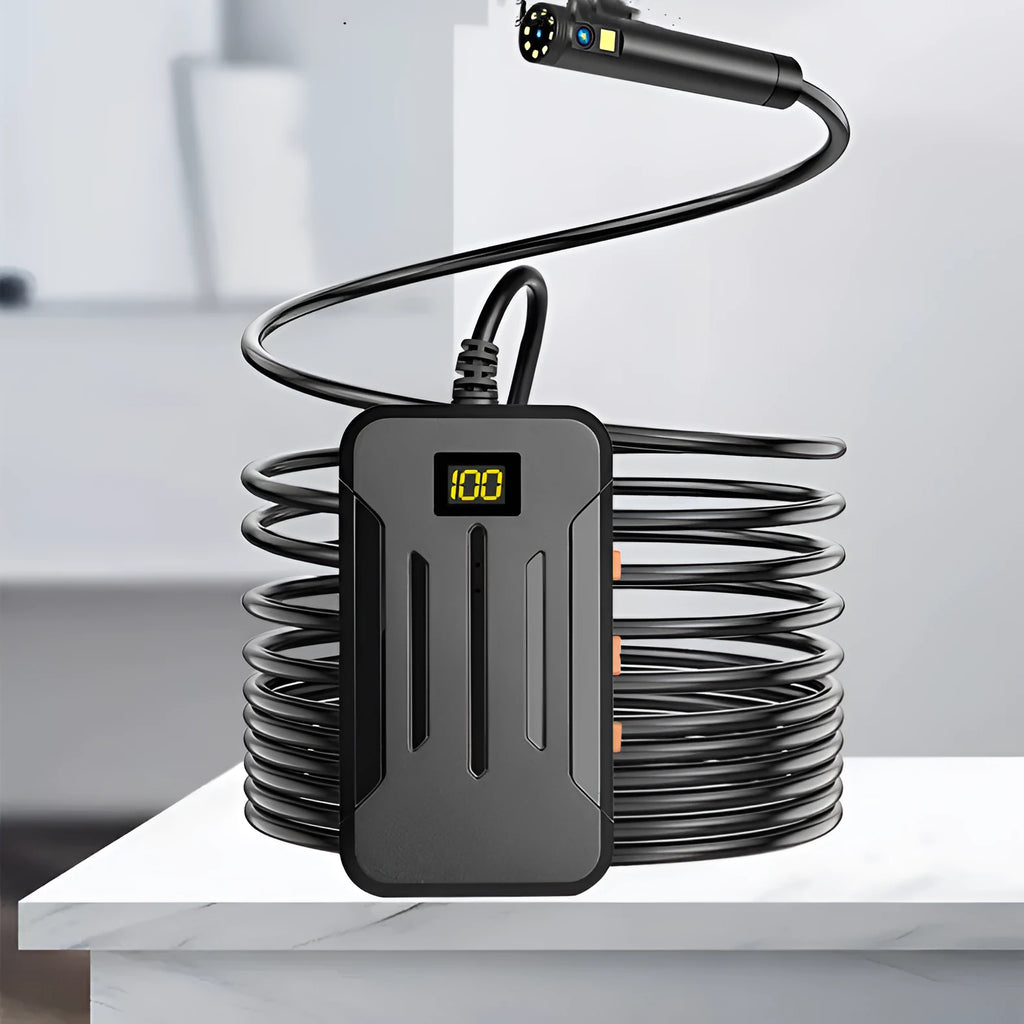 F300 wireless dual lens endoscope camera with 5.5mm and 8mm probe options