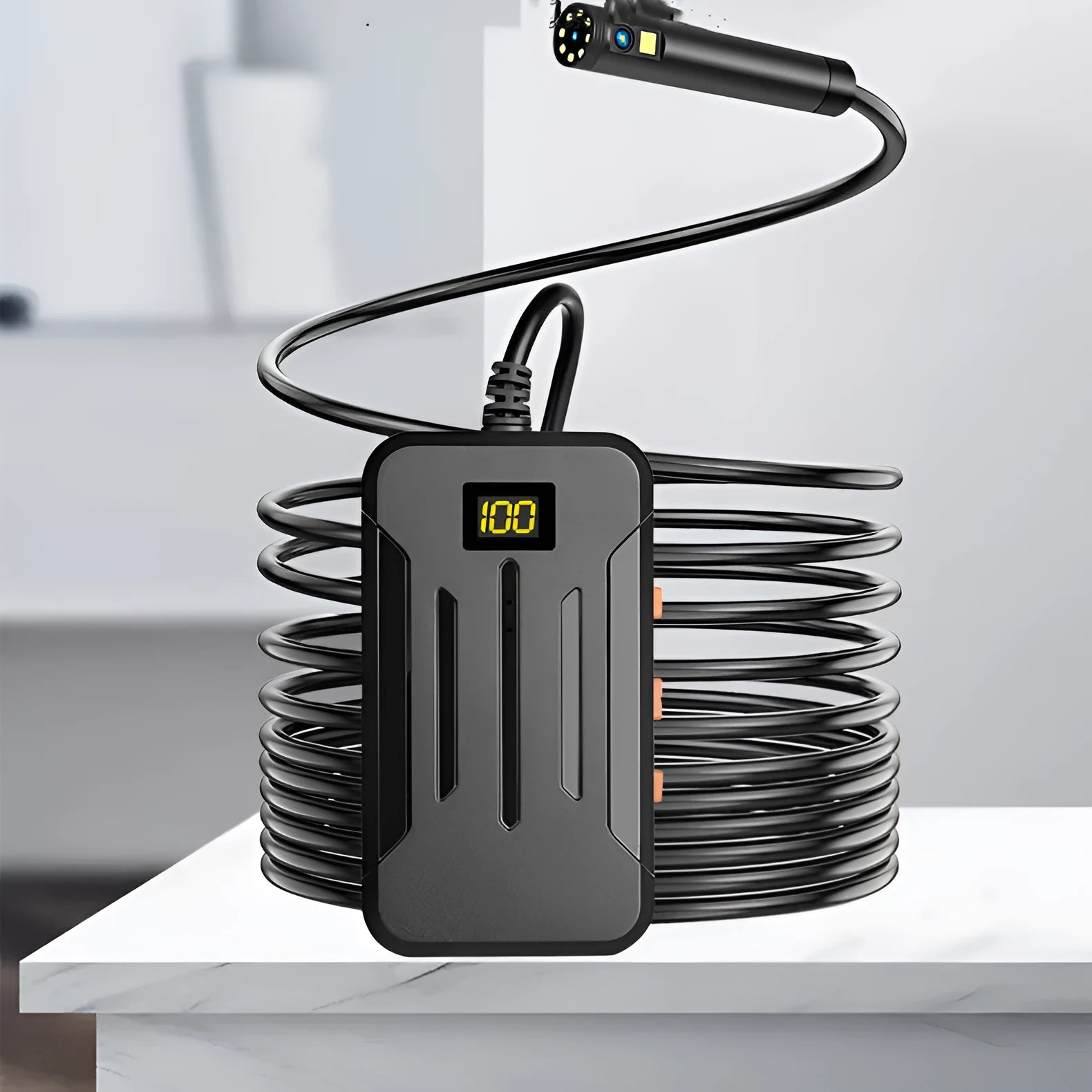 F300 wireless dual lens endoscope camera with 5.5mm and 8mm probe options
