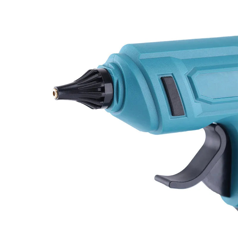 21V rechargeable cordless hot melt glue gun with batteries and charger for 11mm glue sticks