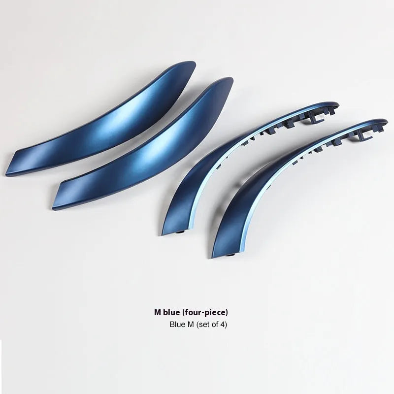BMW F30 F35 3GT 4 Series door handle cover trim in carbon fibre pattern ABS plastic